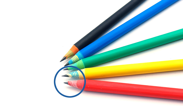Zebra Rubber Pencil